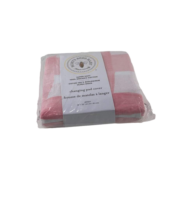 Shop Burt's Bees Baby Changing Pad Cover, Organic Cotton Jersey, Blossom at Goodbuygears