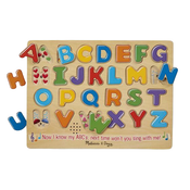 used Melissa & Doug Sound Puzzle, Alphabet
