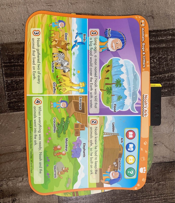 used VTech Touch And Learn Activity Desk