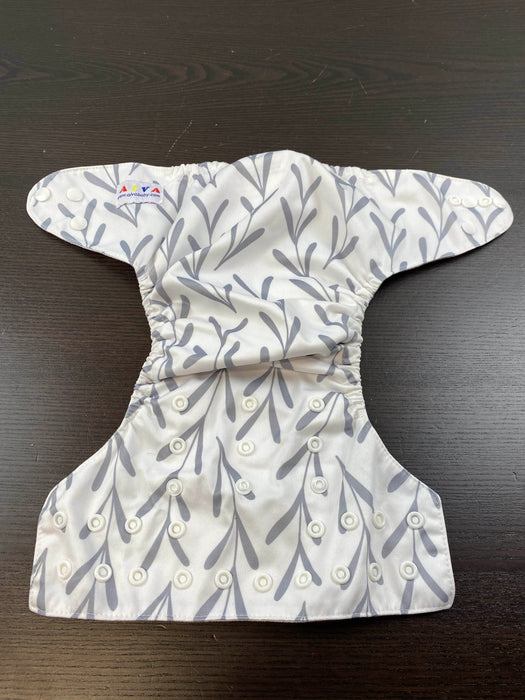 used Alva Baby One Size Adjustable Cloth Diapers
