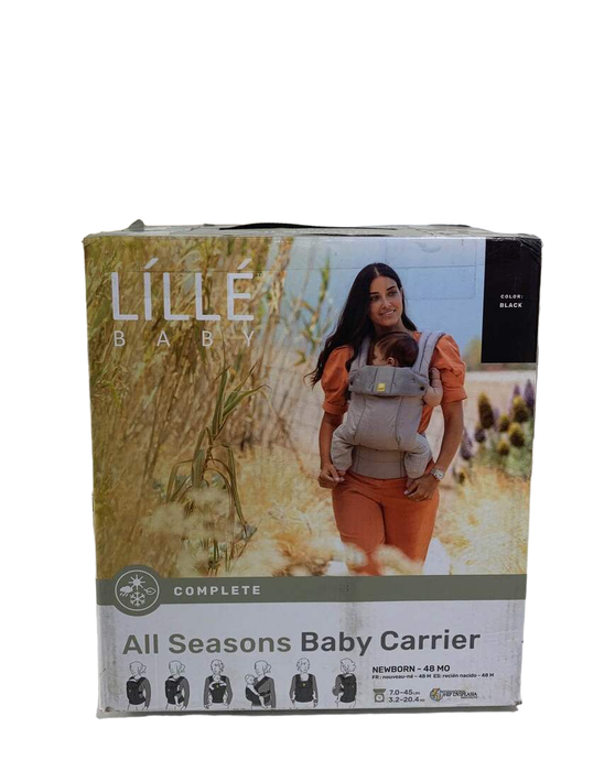 Shop Lillebaby Complete All Seasons Baby Carrier, Black at Goodbuygears