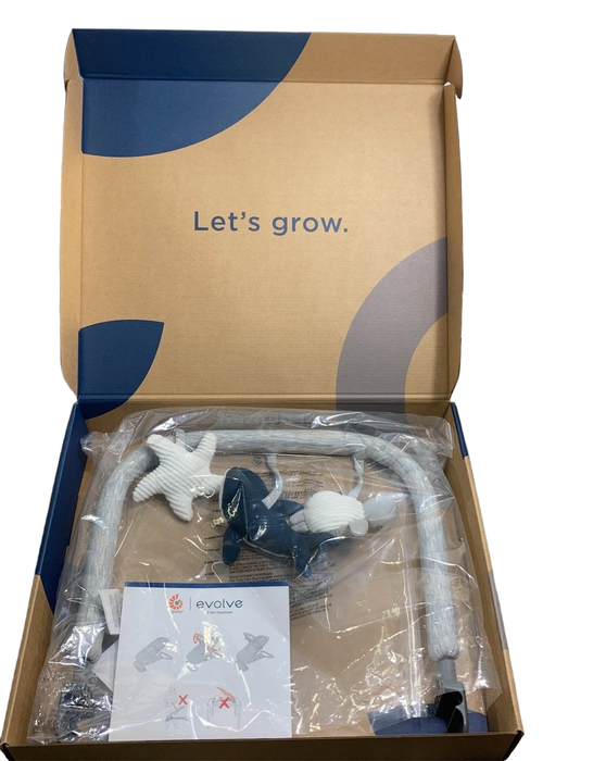 Shop Ergobaby Evolve Bouncer Toy Bar, Ocean Wonders Light Grey at Goodbuygears