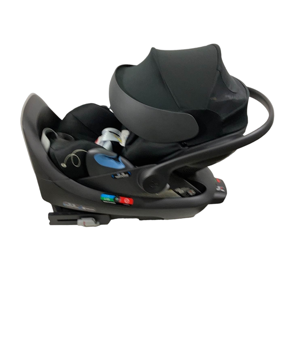 Shop Cybex Cloud G Lux with SensorSafe, 2023, Moon Black at Goodbuygears