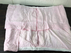 secondhand Pottery Barn Kids Crib Skirt, Pink