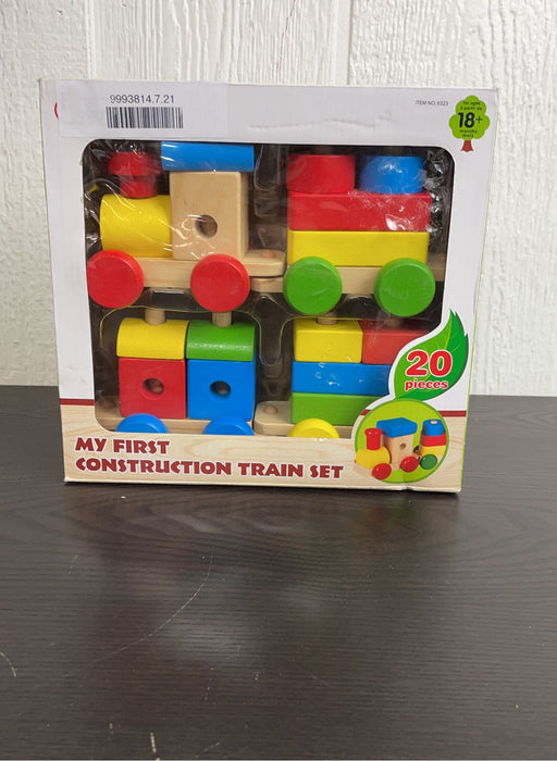 used First Learning My First Construction Train Set