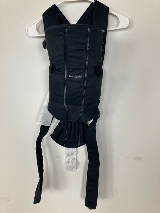 Shop BabyBjorn Baby Carrier Mini, Black Cotton at Goodbuygears