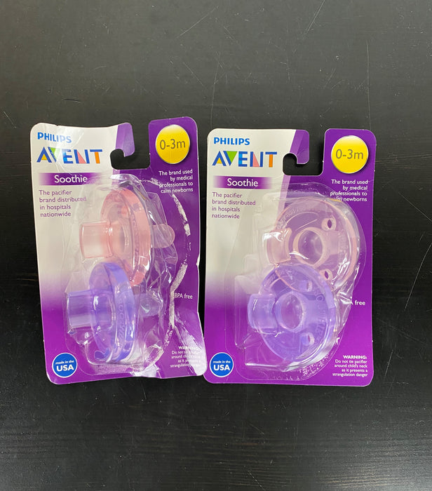 Philips Avent Soothie 0-3m, 4 Count