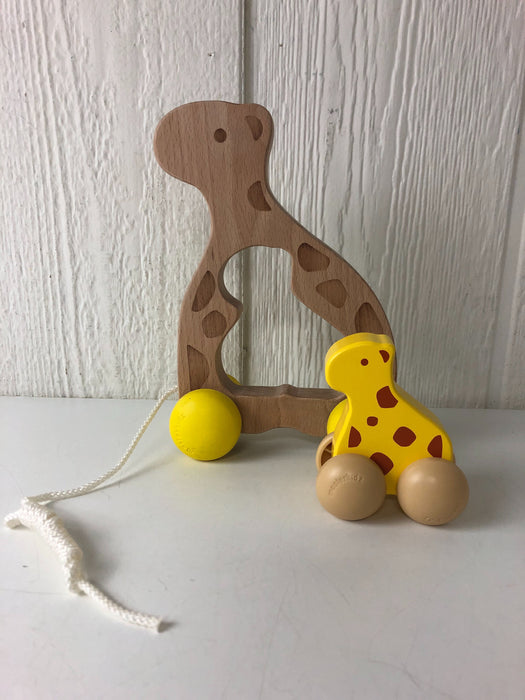 Pottery Barn Kids Pull Along Toy, Giraffe