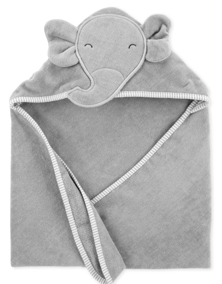 Carter's Critter Hooded Towel, Elephant