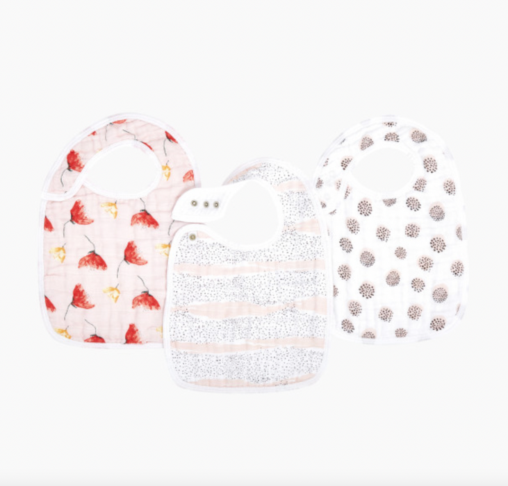 Aden + Anais Muslin Snap Bibs, 3 Pack, Picked For You