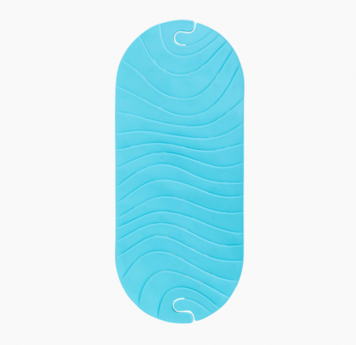 Boon Griffle Bathtub Mat, Ripple Blue