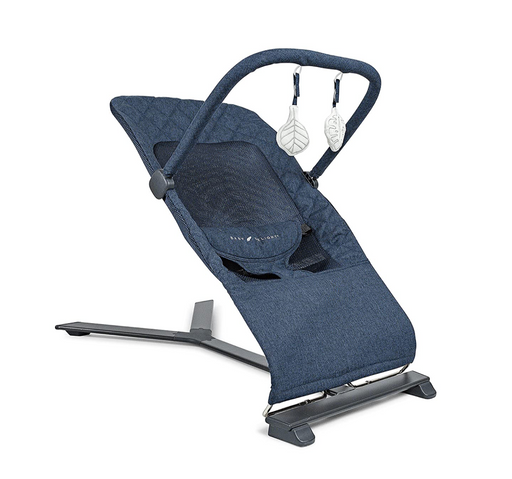 Shop Baby Delight Go With Me Alpine Deluxe Portable Bouncer, Quilted Indigo at Goodbuygears