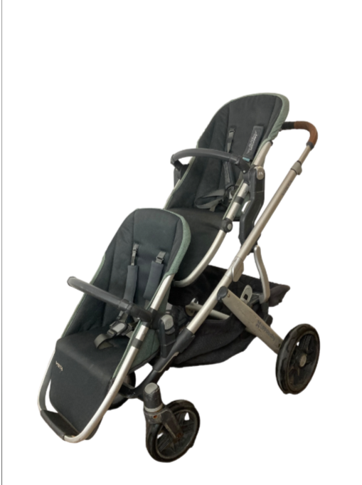 UPPAbaby VISTA Double Stroller, 2018, Emmett Green Melange