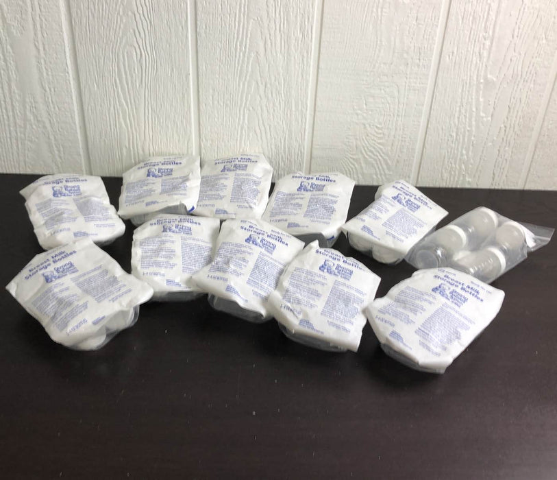 used Abbott CustomFeed Breastmilk Storage Bottles