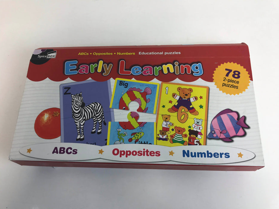 secondhand Spice Box Early Learning Puzzle Set