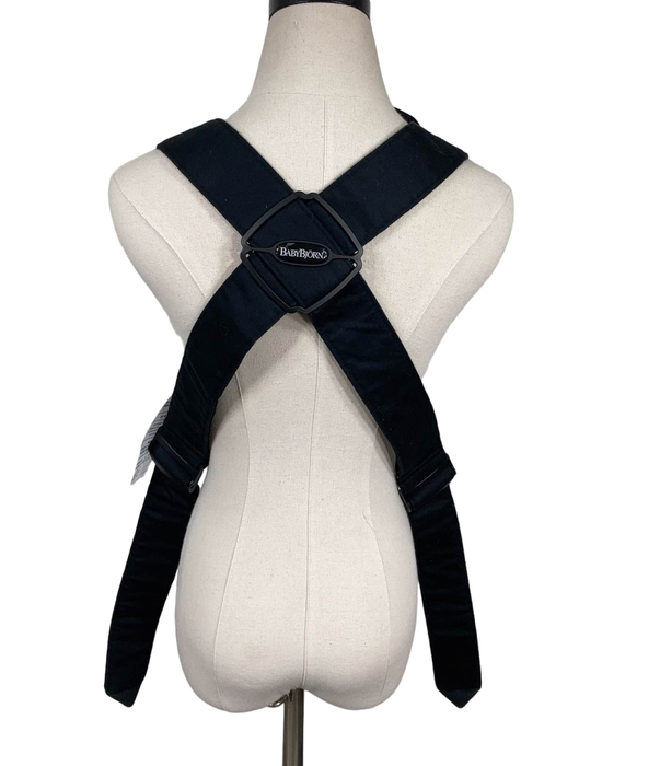 Shop BabyBjorn Baby Carrier Mini, Black Cotton at Goodbuygears