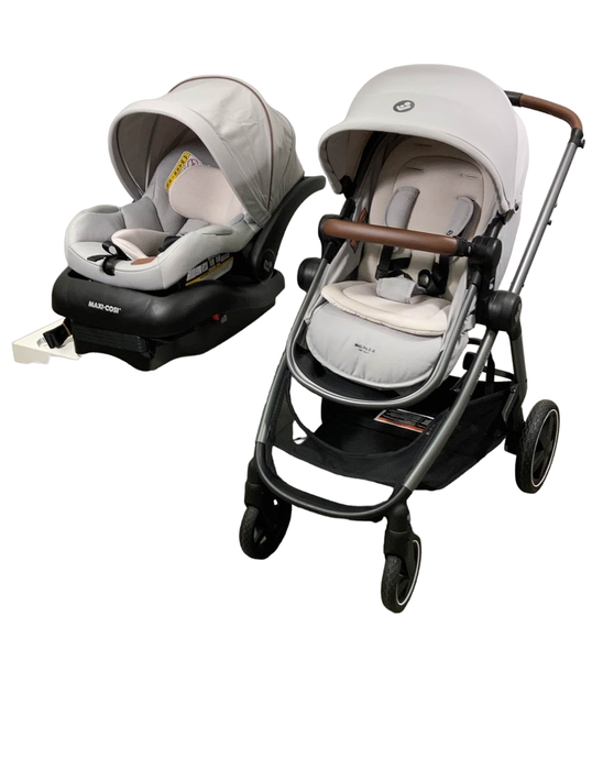Shop Maxi-Cosi Zelia2 Luxe Travel System, 2023, Network Sand at Goodbuygears