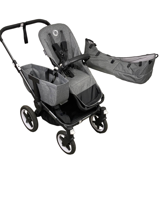 Shop Bugaboo Donkey 5 Stroller Mono, 2021, Grey Melange, Graphite at Goodbuygears