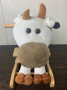 secondhand Trademark Happy Trails Plush Rocking Animal, Connie Cow