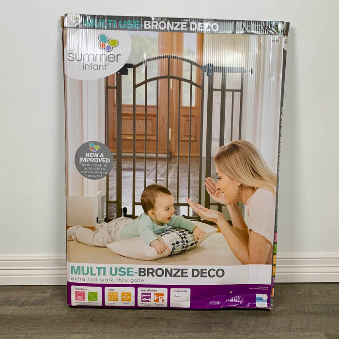 secondhand Summer Infant Multi-Use Deco Walk Through Gate