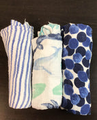 used Aden + Anais Cotton Muslin Swaddle Bundle