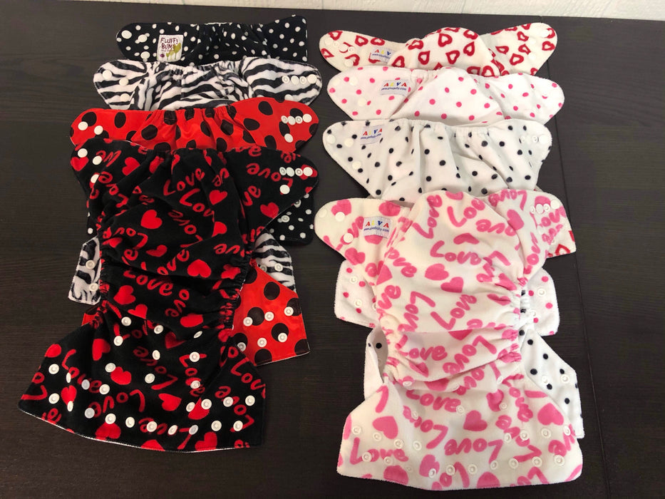 secondhand BUNDLE Cloth Diapers, One Size Pocket