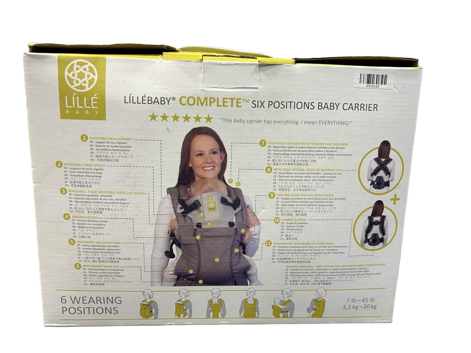 Shop Lillebaby Complete All Seasons Baby Carrier, Stone at Goodbuygears