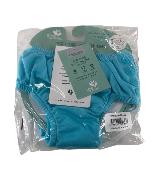 Shop Green Sprouts Swim Diapers, Aqua, 6 Months at Goodbuygears
