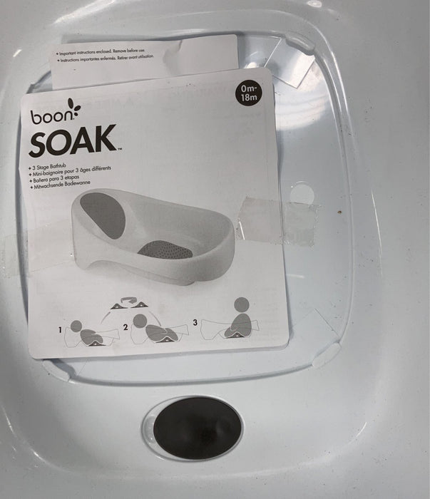 secondhand Boon Soak 3-Stage Bathtub, /Missing Adjustable Bump