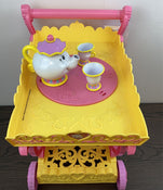 secondhand Disney Princess Belle Musical Tea Party Cart