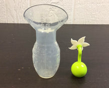 secondhand Haakaa Silicone Breast Pump And Flower Stopper Set