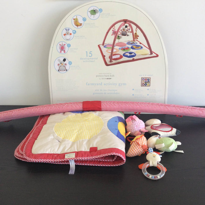 used Skip Hop for Pottery Barn Playmat, Farm friends