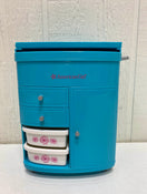 secondhand American Girl Truly Blue Hairstyling Caddy for dolls