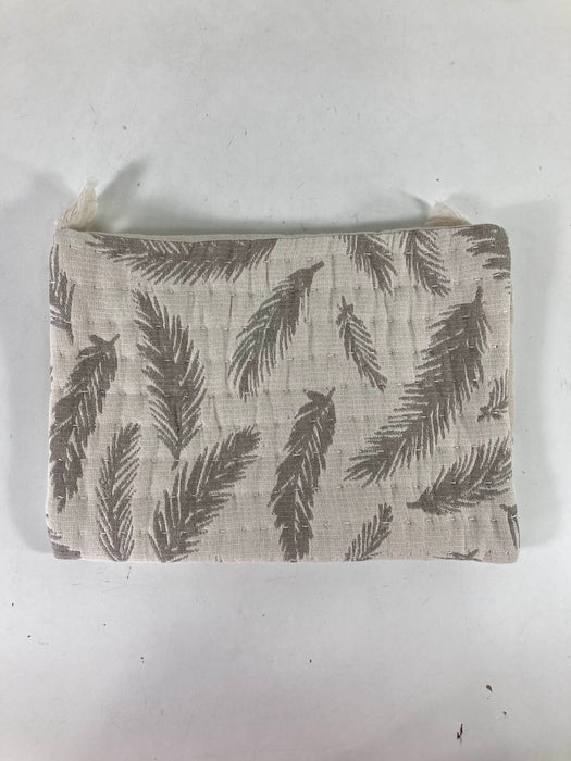 Shop Crane Baby Cotton Muslin Jacquards Pillow, Grey Feather at Goodbuygears