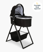 Shop Mockingbird Bassinet with Stand, Black at Goodbuygears