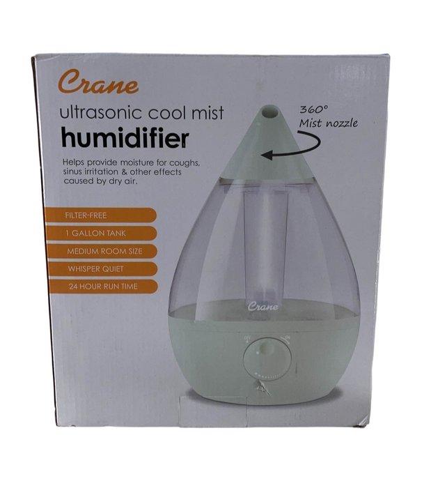 Shop Crane Ultrasonic Cool Mist Humidifier, Mint at Goodbuygears
