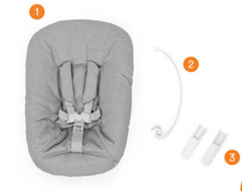 Shop Stokke Tripp Trapp Newborn Set, Grey, 2018+ at Goodbuygears