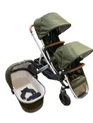 Shop UPPAbaby VISTA V2 Double Stroller, 2019, Hazel (Olive Green ) at Goodbuygears