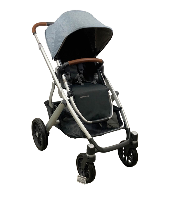 Shop UPPAbaby VISTA V2 Stroller, 2022, Gregory (Blue Melange) at Goodbuygears
