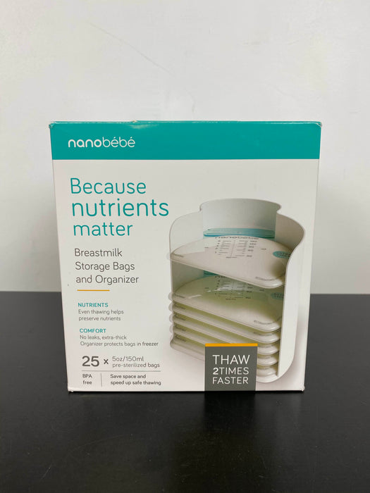 used Nanobébé Milk Storage Organizer