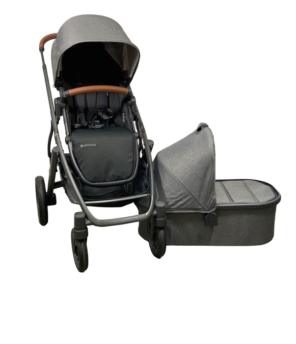 Shop UPPAbaby VISTA V2 Stroller, 2023, Greyson (Charcoal Melange) at Goodbuygears