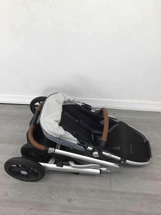 Shop UPPAbaby VISTA V2 Stroller, Gregory (Blue Melange) at Goodbuygears
