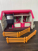 used Battat Lori Doll Horse Haven Barn Set