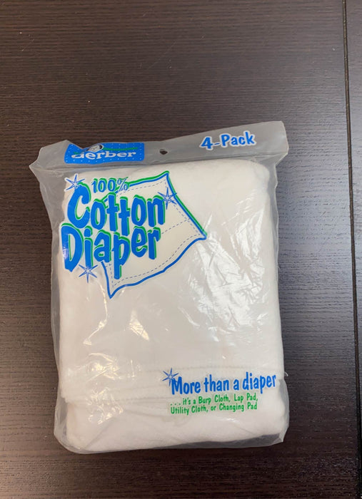 Shop Gerber Prefolds Cloth Diapers, Regular Cotton, 20x14 inches at Goodbuygears