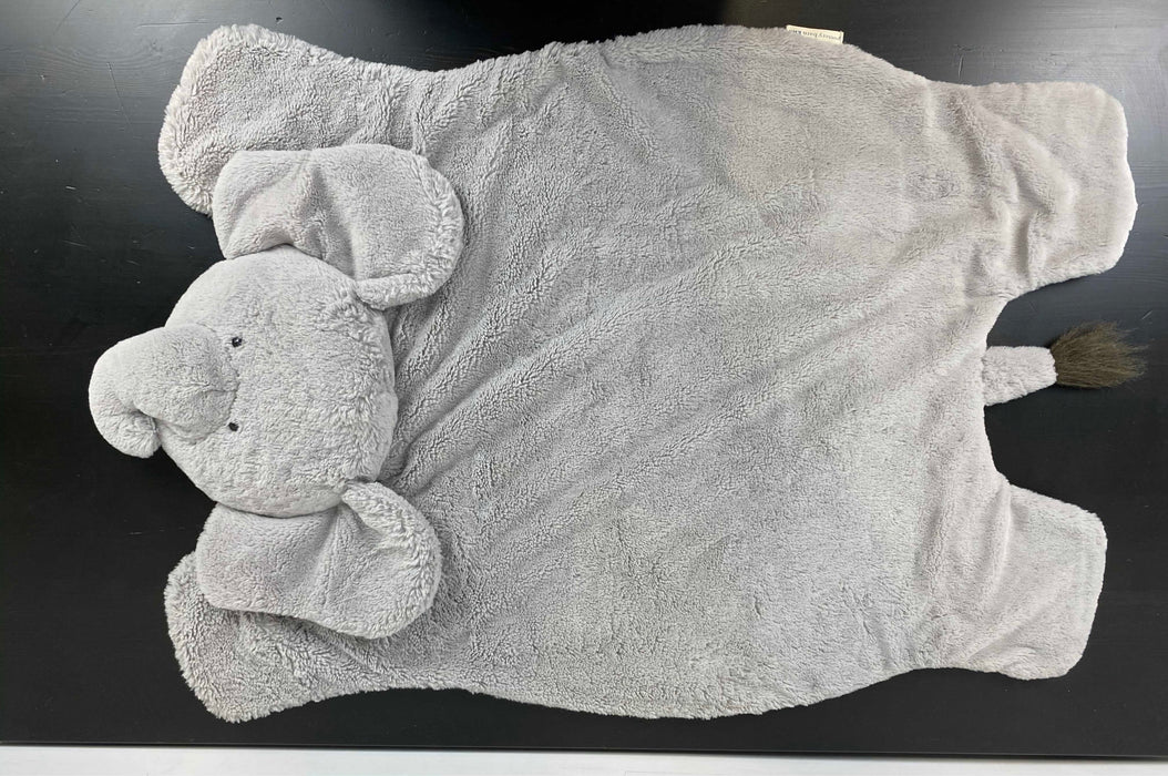 used Pottery Barn Kids Plush Play Mat, Elephant
