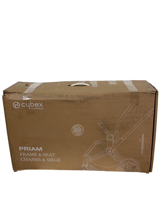 Shop Cybex PRIAM Stroller Frame And Seat, 2019, Chrome/Black at Goodbuygears