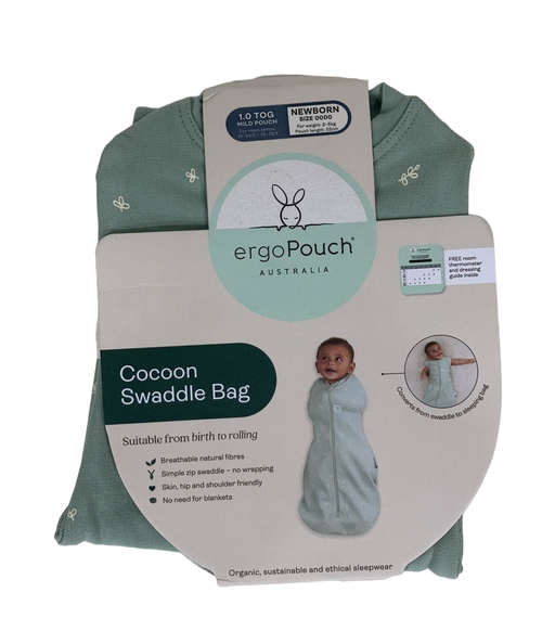Shop ErgoPouch Cocoon Swaddle Bag, Sage, 0-3m, 1.0 TOG at Goodbuygears