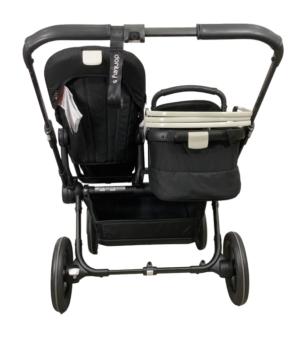 Shop Bugaboo Donkey 5 Duo Stroller, 2022, Black , Black at Goodbuygears