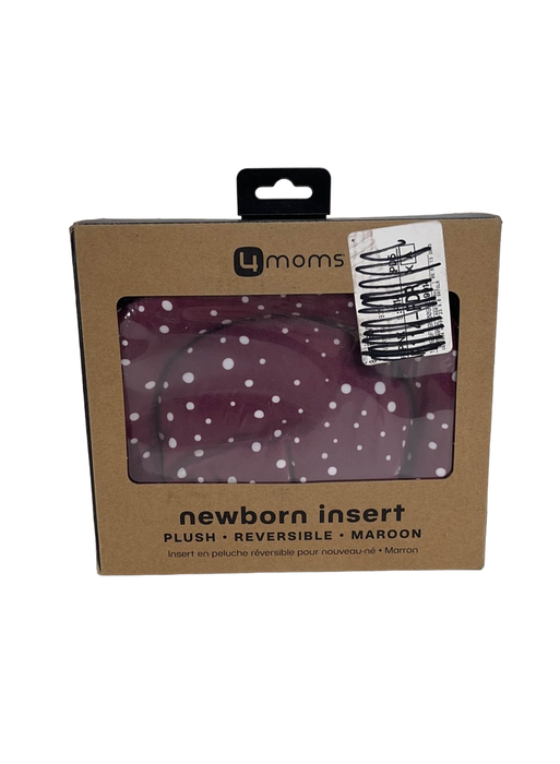 Shop 4moms Reversible Newborn Insert, Maroon at Goodbuygears