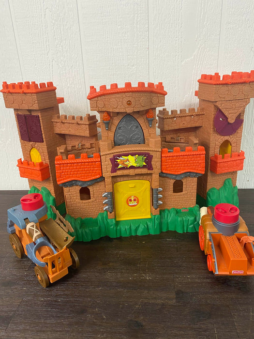 used Fisher Price Imaginext Dragon World Fortress
